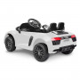 R8 Spyder Audi Licensed Kids Electric Ride On Car Remote Control White thumbnail 2