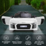 R8 Spyder Audi Licensed Kids Electric Ride On Car Remote Control White thumbnail 6
