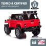 Kahuna Licensed Toyota FJ-40 Electric 2-Seat Kids Ride On Car by Kahuna - Red thumbnail 10