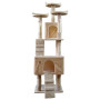 Furtastic 170cm Cat Tree Scratching Post - Beige thumbnail 1