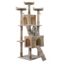 Furtastic 170cm Cat Tree Scratching Post - Beige thumbnail 2