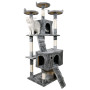Furtastic 170cm Cat Tree Scratching Post - Silver Grey thumbnail 3