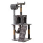 Furtastic 135cm Cat Tree Scratching Post - Silver Grey thumbnail 1