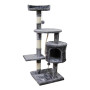 Furtastic 110cm Cat Tree Scratching Post - Silver Grey thumbnail 1