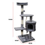 Furtastic 110cm Cat Tree Scratching Post - Silver Grey thumbnail 4