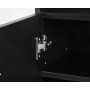 Sarantino 21 Pairs Shoe Cabinet Rack Storage Organiser 80 x 30 x 90cm in Black thumbnail 2