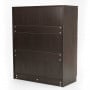Tallboy Dresser 6 Chest of Drawers Cabinet 85 x 39.5 x 105 - Brown thumbnail 2