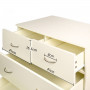 Tallboy Dresser 6 Chest of Drawers Storage Cabinet 85 x 39.5 x 105cm thumbnail 11