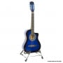 Karrera Childrens Acoustic Guitar - Blue thumbnail 1
