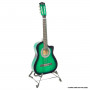 Karrera Childrens Acoustic Guitar - Green thumbnail 1