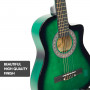 Karrera Childrens Acoustic Guitar - Green thumbnail 3