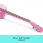 38in Cutaway Acoustic Guitar with guitar bag - Pink thumbnail 3