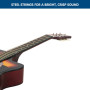 Karrera 38in Pro Cutaway Acoustic Guitar with Bag Strings - Sun Burst thumbnail 4