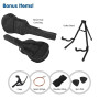 Karrera 38in Pro Cutaway Acoustic Guitar with Bag Strings - Sun Burst thumbnail 6
