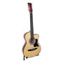 38in Pro Cutaway Acoustic Guitar with guitar bag - Natural thumbnail 1