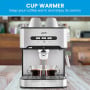 Pronti 1.6L Automatic Coffee Espresso Machine with Steam Frother thumbnail 6