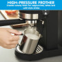 Pronti KCM-850D Coffee Machine 20 Bar Espresso Maker with Milk Frother and 1.25L Tank thumbnail 5