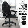 Sarantino Antre Kids Study Gaming Chair in Black thumbnail 2
