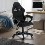 Sarantino Antre Kids Study Gaming Chair in Black thumbnail 9