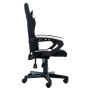 Sarantino Antre Kids Study Gaming Chair in Black and White Office Adjustable Height Chair thumbnail 5