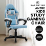 Sarantino Antre Kids Study Gaming Chair in Black and White Office Adjustable Height Chair thumbnail 9