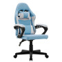 Sarantino Antre Kids Study Gaming Chair in Black and White Office Adjustable Height Chair thumbnail 2