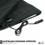 Heated Electric Car Blanket 150x110cm 12V - Black thumbnail 7