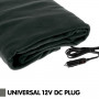 Heated Electric Car Blanket 150x110cm 12V - Black thumbnail 5