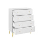 Sarantino Rocco Chest of Drawers - White thumbnail 4