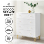Sarantino Rocco Chest of Drawers - White thumbnail 10