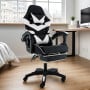 Sarantino Office Gaming Chair Cueva Reclining High Back with Footrest Office Computer Desk Seat thumbnail 8
