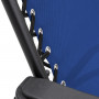 Zero Gravity Reclining Deck Chair - Blue thumbnail 7