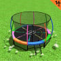Kahuna Trampoline 16ft - Rainbow thumbnail 1