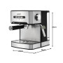 Pronti Toaster, Kettle & Coffee Machine Breakfast Set - White thumbnail 8
