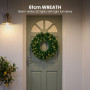 Christabelle Artificial Tree 1.5m 61cm Chadwick Wreath 2.7m Garland with LED Light thumbnail 14