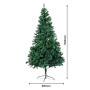Christabelle Green Artificial Tree 1.8m 61cm Chadwick Wreath with Lights 2.7m Garland with LED Light thumbnail 16