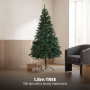 Christabelle Green Artificial Tree 1.8m 61cm Chadwick Wreath with Lights 2.7m Garland with LED Light thumbnail 12