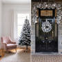 Christabelle Snow-Tipped Tree 61cm Snow Wreath Colonial with Lights 2.74m Garland Snow Frosted thumbnail 8