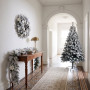 Christabelle Snow-Tipped Tree 61cm Snow Wreath Colonial with Lights 2.74m Garland Snow Frosted thumbnail 9