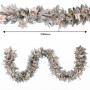 Christabelle Snow-Tipped Christmas 3pc Set 2.4m Christmas Tree Wreath and Garland with LED Lights Holiday Decor thumbnail 13