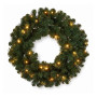 Christabelle Everglow Fir Christmas 3pc Set 1.2m Christmas Tree Wreath and Garland with LED Lights Holiday Decor thumbnail 5