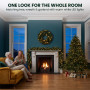 Christabelle 1.8m Prelit Tree 61cm Highland Pine Wreath Prelit 2.74m Highland Pine Christmas Garland thumbnail 10