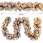 Christabelle 1.2m Pre-Lit LED Tree 61cm Alpine Snow Wreath Prelit 2.74m Alpine Snow Christmas Garland thumbnail 18