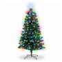 Christabelle 1.2m Pre-Lit Tree Stunning 61cm Snowy Wreath 2.7m Snowy Christmas Garland with LED thumbnail 3
