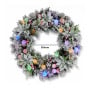 Christabelle 1.2m Pre-Lit Tree Stunning 61cm Snowy Wreath 2.7m Snowy Christmas Garland with LED thumbnail 17