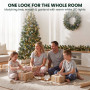 Christabelle 2.3m Christmas Tree 2.7m Garland and Wreath with Warm White Xmas LEDs thumbnail 10