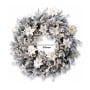Christabelle Pre-Lit Frosted Colonial Christmas 2pc Set 61cm Wreath and Garland with LED Lights Holiday Decor thumbnail 7