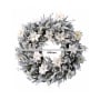 Christabelle Frosted Colonial Christmas 3pc Set 61cm Tree 61cm Wreath 2.7m Garland with LED Lights Holiday Pre-lit Decor thumbnail 16
