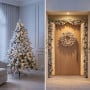 Christabelle Snowy Dorchester Pre-Lit Christmas Tree 2.3m Wreath 1.2m Garland 2.7m Flocked LED Xmas Decor thumbnail 10