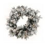 Christabelle Snowy Dorchester Pencil 7.5ft Pre-lit Tree 61cm Wreath 2.7m Garland with LED Lights Holiday Home Decoration thumbnail 4